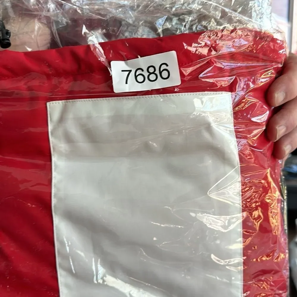 NWT The Hideout Clothing Men’s Red YK Tech Puffer Vest - Size 2XL
